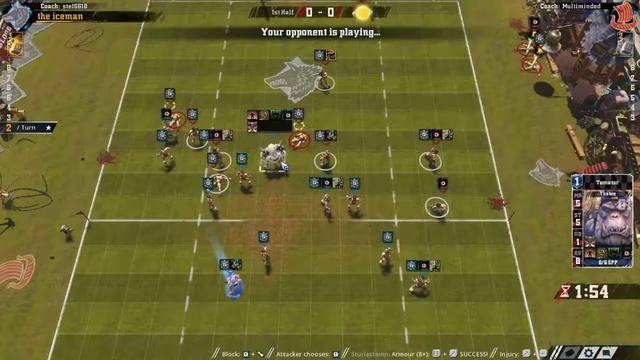 Blood Bowl 2 – Norse By Norse-West: Match 1 смотреть онлайн