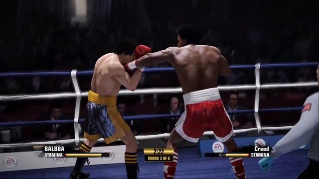 Rocky Balboa vs Apollo Creed 2 | Super fight 2 | Fight Night Champion смотреть онлайн