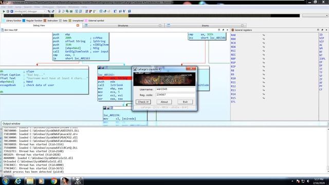 Lab3+Lab 4-IAM302_Analyzing Crack Me 2 with IDA Pro смотреть онлайн
