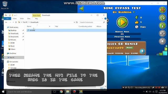 Song Bypass| Geometry dash no hack смотреть онлайн