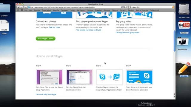 How to Download Skype 50 on Mac OSX смотреть онлайн