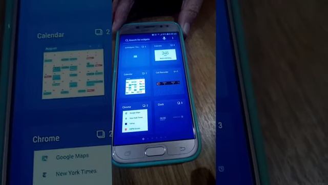 putting the calendar widget back on a homepage Android смотреть онлайн