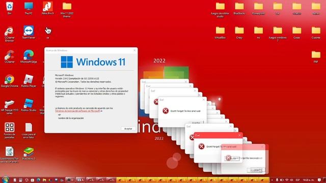 Windows 7 2022 edition red Demostration! смотреть онлайн