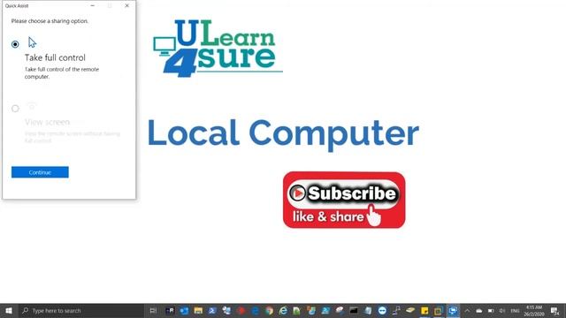 How to Provide Remote Help to Windows 10 Users using Microsoft Quick Assist смотреть онлайн