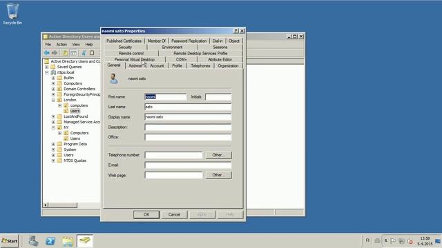 How to add groups to a user in Windows 2008r2 AD смотреть онлайн