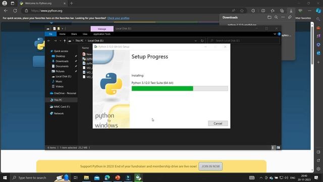 How to Install Python 3.12.0 on Windows 11/10 [ 2023 Update ] Complete Guide смотреть онлайн