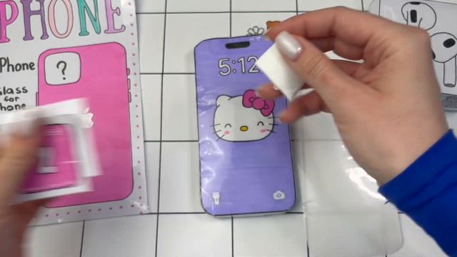Tutorial iPhone 15📱How to make squishes [🌸paper diy🌸] AirPods 🎧 asmr 종이놀이 смотреть онлайн