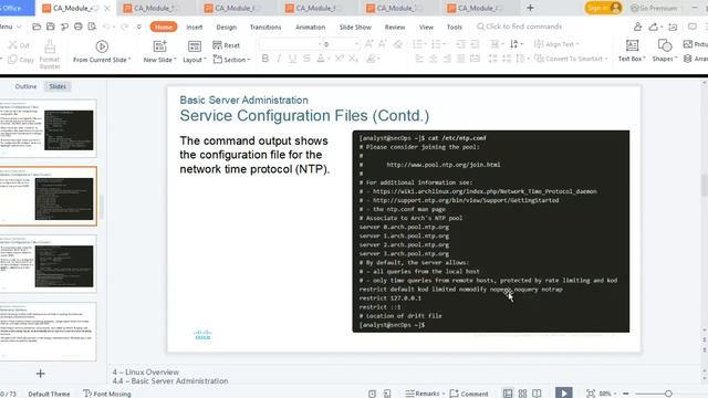 CISCO CyberOps Module 4-Linux Overview смотреть онлайн