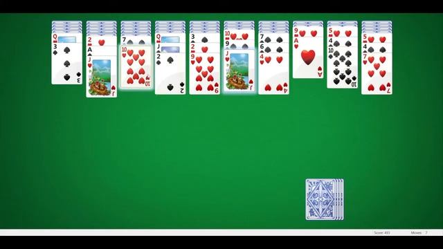 Windows 7 Spider Solitaire Played by an Idiot смотреть онлайн