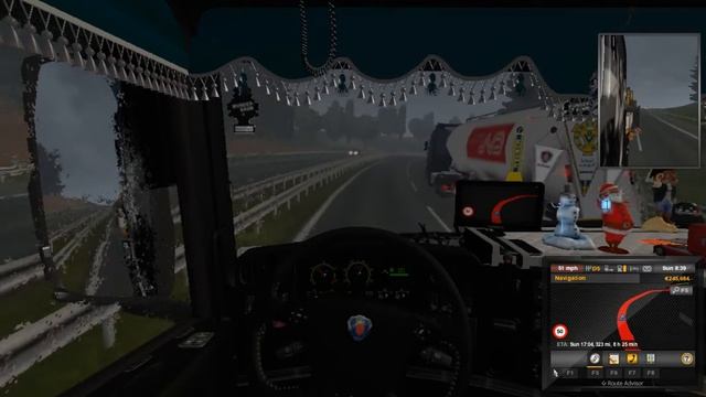 Euro truck simulator 2 Mod Scania ultimate fastest truck mod extreme riding gameplay смотреть онлайн