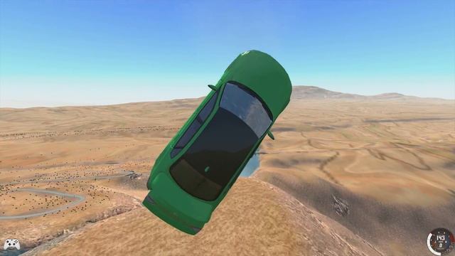 Fatal Car Jumps Crash Compilation - BeamNG Drive смотреть онлайн