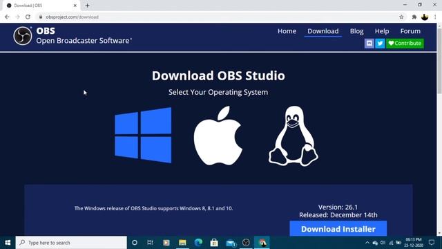 How to download OBS Studio in windows 10 (screen recording and live streaming platform) смотреть онлайн