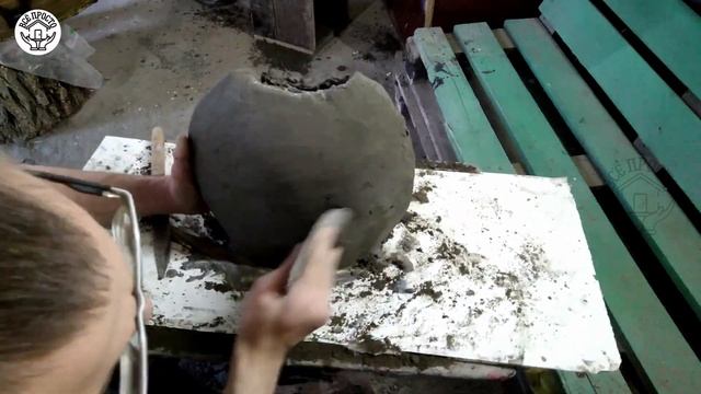 ВАЗЫ ИЗ ЦЕМЕНТА своими руками | Vases Made Of Cement With Your Own Hands.