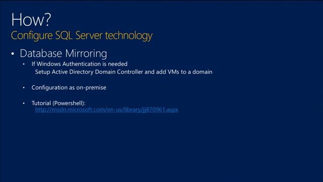 TechEd North America 2013 Achieve High Availability with Microsoft SQL Server on Windows Azure Virt смотреть онлайн