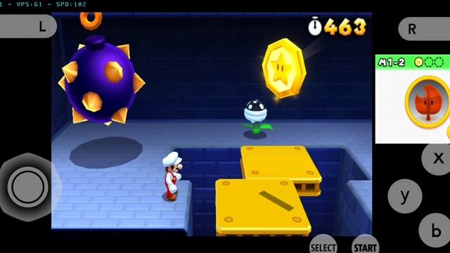SUPER MARIO 3D LAND NINTENDO 3DS GAMEPLAY ON ANDROID смотреть онлайн