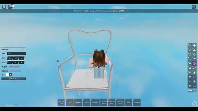 ROBLOX F3X Mesh Tutorial - Chair and Resizing смотреть онлайн