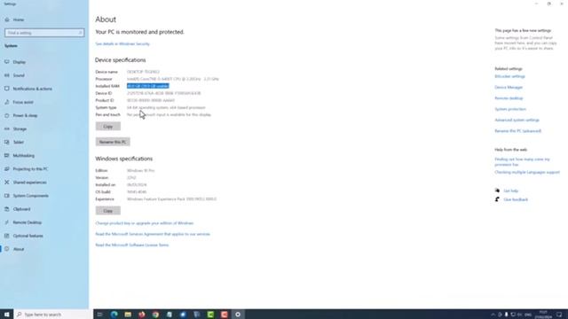 Windows 10 System Overview смотреть онлайн