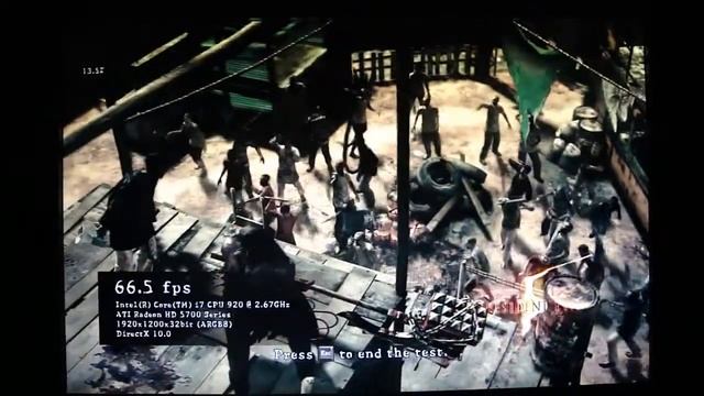 Resident Evil 5 Benchmark on ATi 5770 + i7 920 @ 4,2GHz PART 2 смотреть онлайн