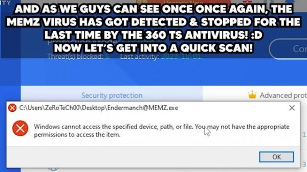 360 Total Security Antivirus VS MEMZ Virus! | Antivirus Test