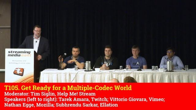 T105. Get Ready For A Multiple Codec World смотреть онлайн