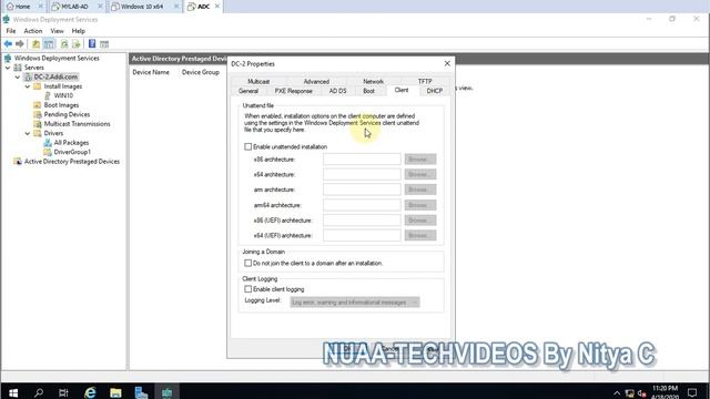 HOW TO INSTALL/CONFIGURE WDS TO DEPLOY THE OPERATING SYSTEM? смотреть онлайн