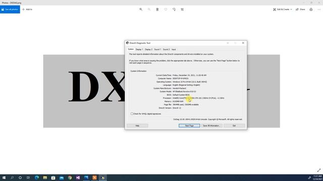 How To Check Computer Properties Using Directx Diagnostic Tool - Dxdiag - Windows смотреть онлайн