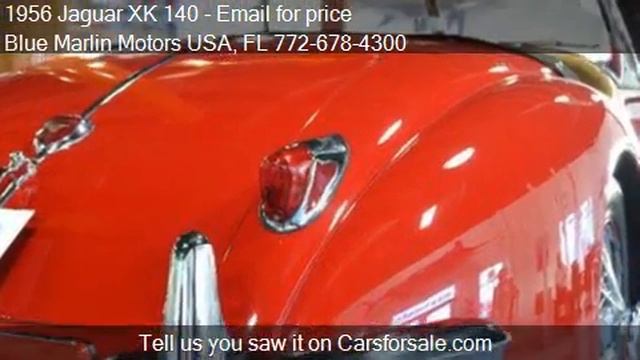 1956 Jaguar XK 140 for sale in Stuart, FL 34997 at the Blue смотреть онлайн