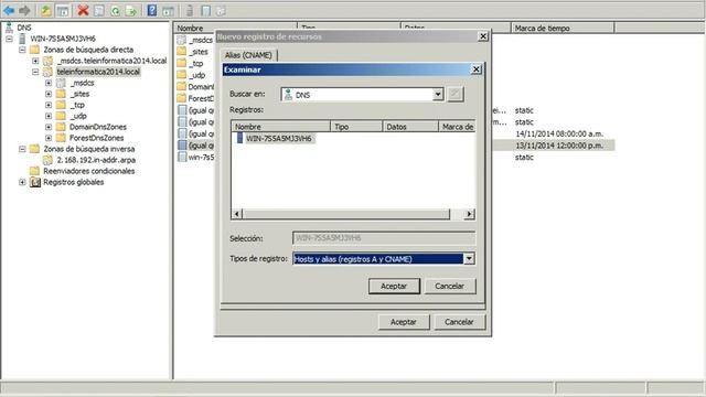 Windows server 2008 AD DNS DHCP Video 2 - Configuración Servicio DNS - Zona inversa смотреть онлайн