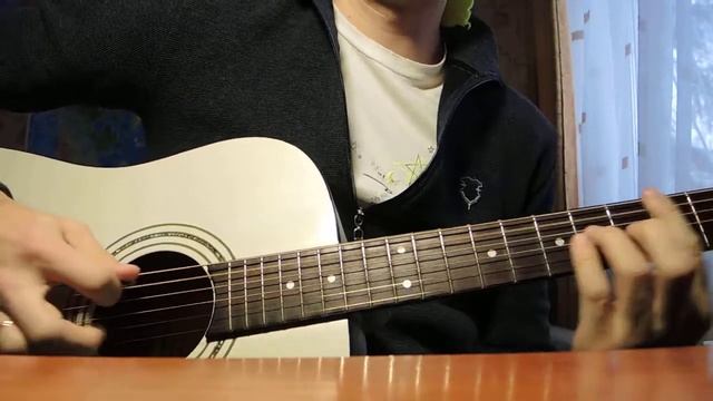 Игра на гитаре с закрытыми глазами (mombasa Cover)