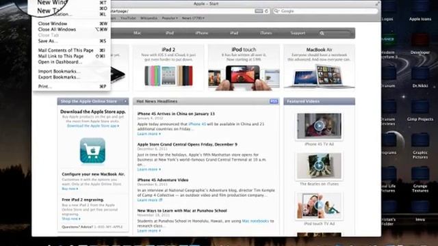 How To Open Up New Browser Tabs in Safari and Firefox.mp4 смотреть онлайн