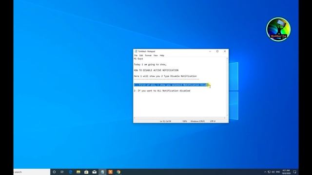 How To : Disable Notifications Popups : in Windows 10 смотреть онлайн