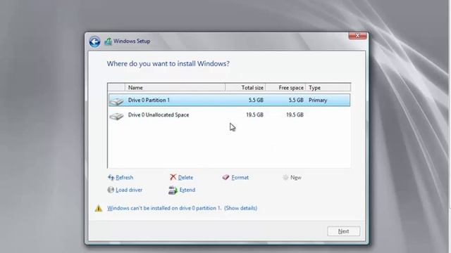 server 2008 r2 install and drive partition by Andre Theodore смотреть онлайн