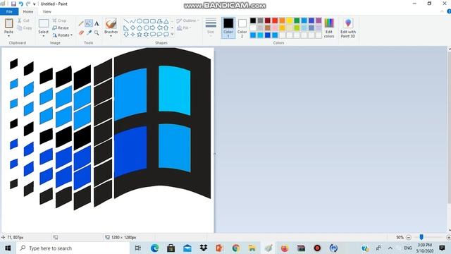 How to make Windows 10X Classic logo смотреть онлайн