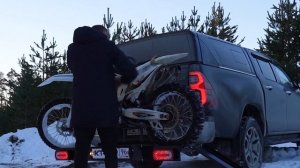 Мотохвост на фаркоп.