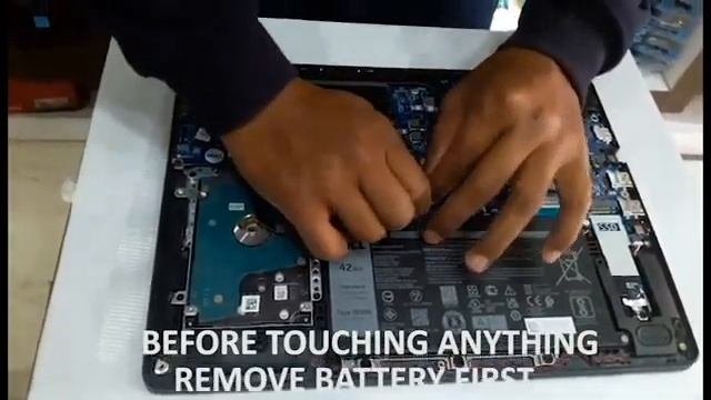 NVMe SSD UPGRADE IN 11TH GEN LAPTOP STEP BY STEP DELL VOSTRO 3400 DISASSEMBLY NVMe & RAM UPGRADE смотреть онлайн