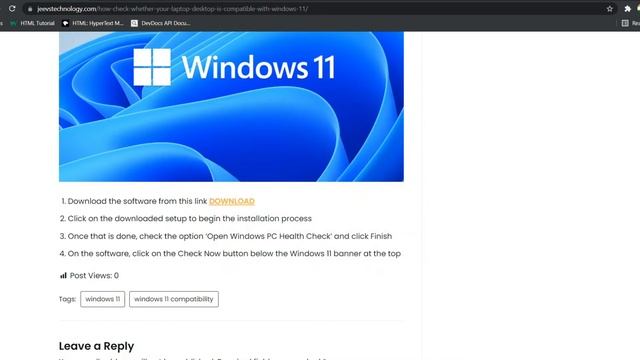 How To Check Your PC or Laptop is Compatible for Windows 11| Windows 11 Compatibility Check смотреть онлайн