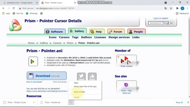 How to get animated cursor on Windows 10 or 11 in 3 minutes!! Updated 2021 trick. Must Watch смотреть онлайн