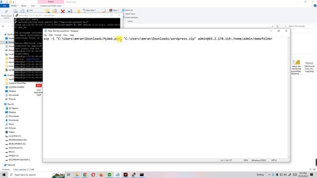 How to Download and Upload files using SCP CMD from window to Linux or Linux to Windows смотреть онлайн