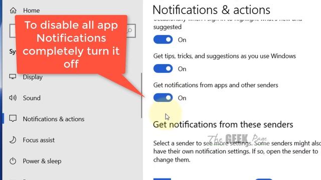 Mute / Disable App notifications windows 10 смотреть онлайн