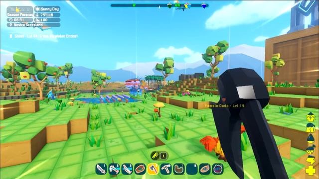 [11] Taming A Pegasus and Building The Great Wall!!! (Pixark Multiplayer Gameplay) смотреть онлайн