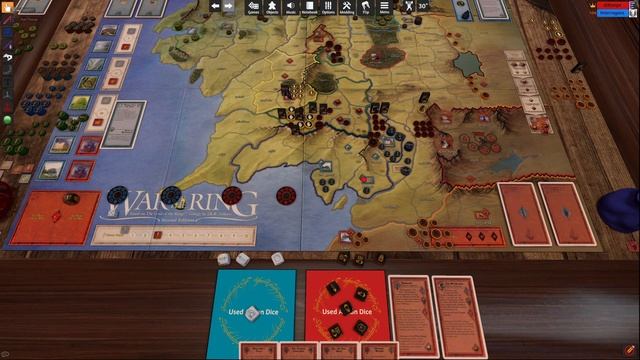 War of the Ring | Full Playthrough | Tabletop Simulator | #22 смотреть онлайн