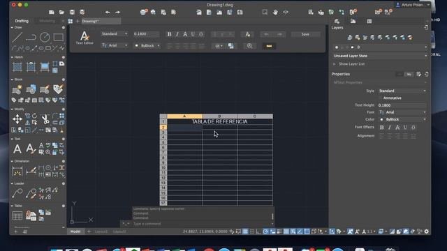 AutoCAD para MAC: Manejo de celdas duplicadas en tablas смотреть онлайн