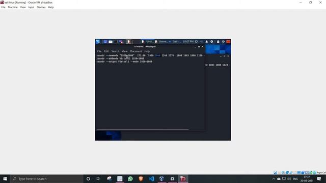 Adjust kali linux resolution | custom | kali linux 2021 | 1920 * 1080 || смотреть онлайн