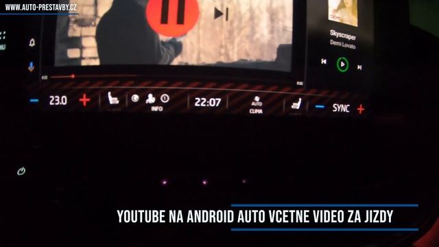 Testovani beta: Youtube Android Auto , VIM , Video in motion смотреть онлайн