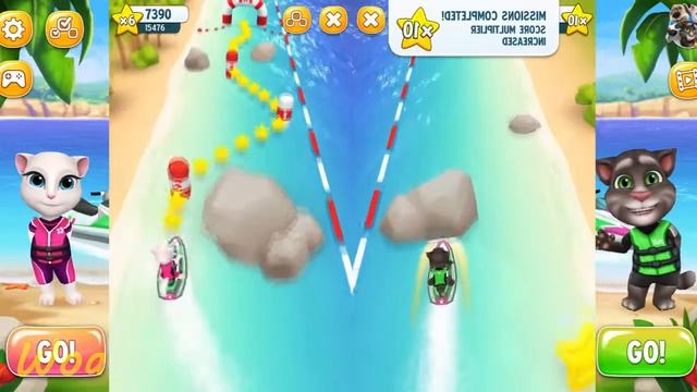 Talking Tom Jetski смотреть онлайн