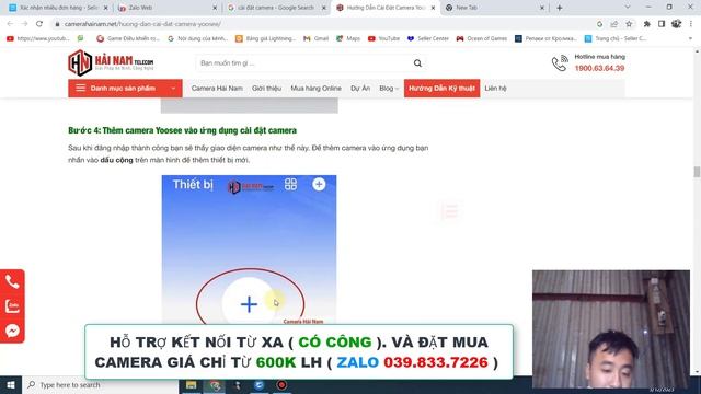 Hướng dẫn cài đặt và liên kết Camera wifi Carecam với điện thoại смотреть онлайн