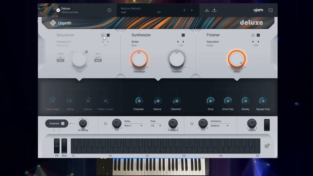 UJAM Usynth Deluxe - Vibrant Soul Keys - Walkthrough and Demo смотреть онлайн