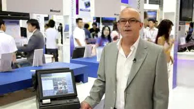 Windows Embedded @ COMPUTEX TAIPEI 2010 - Posiflex demo смотреть онлайн