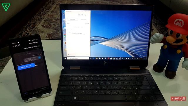 الطريقة الرسمية لعرض شاشة الهاتف على الكومبيوتر من سامسونك: samsung flow смотреть онлайн