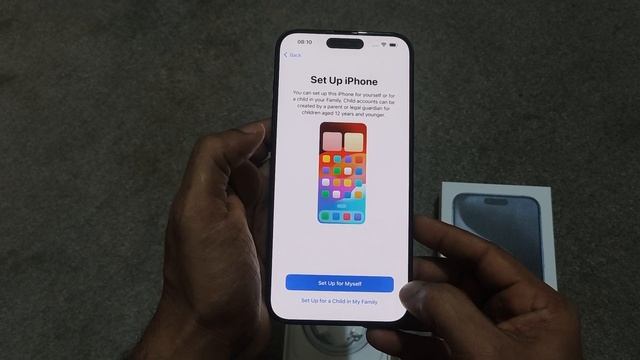 Apple iphone 15 pro max unboxing | Blue Titanium | 4K смотреть онлайн